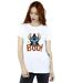 Disney T-shirt boyfriend en coton Lilo & Stitch Womens/Ladies Boo ! (Blanc) - UTBI30491-2