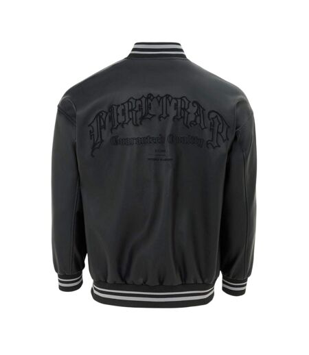 Blouson D´université Baseball Motif/style Logo Homme Noir Firetrap