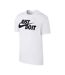 Mens Just Do It T-shirt White Nike-2
