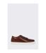 Burton Mens Smart Leather Sneakers (Brown) - UTBW1004