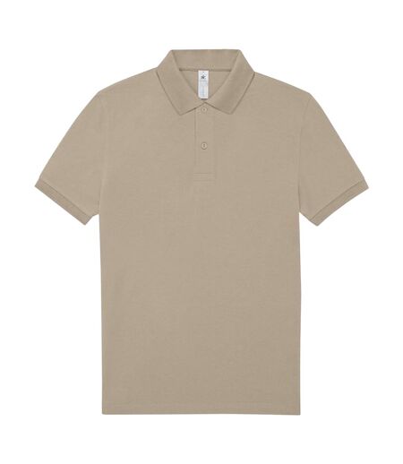 Polo homme taupe clair B&C