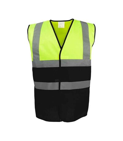 Yoko - Gilet haute visibilité - Adulte (Jaune / Noir) - UTPC5422