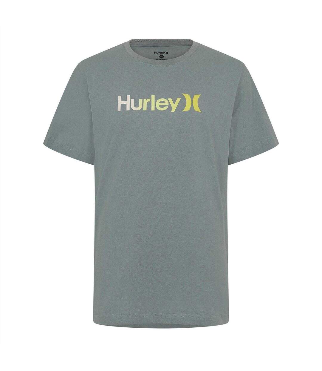 T-shirt Motif/style Gros Logo Homme Gris Hurley-1