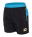 Short Ireno Homme Noir Océan Hawaïen IQ-4
