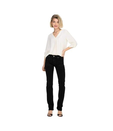 Jean Femme Noir Délavé Only