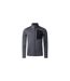 Veste De Sport Extensible À Col Montant Venture Homme Gris Foncé Noir Dare 2B-1