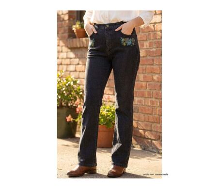 Jean Femme Mayflower Bleu Stone Stretch - Coupe Moderne
