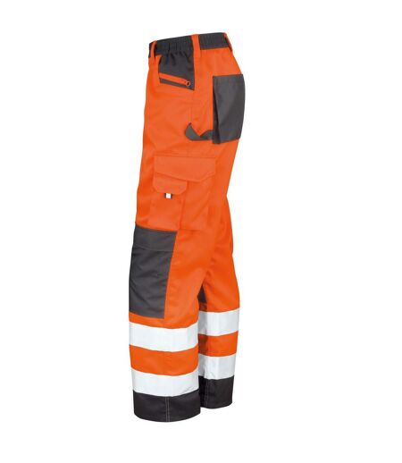 Result Core Pantalon cargo de sécurité Hi-Vis unisexe pour adultes (Orange) - UTRW10255