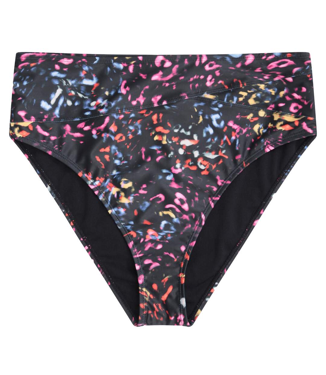 Bas De Maillot De Bain Bondi Femme Noir Vif Animal-1