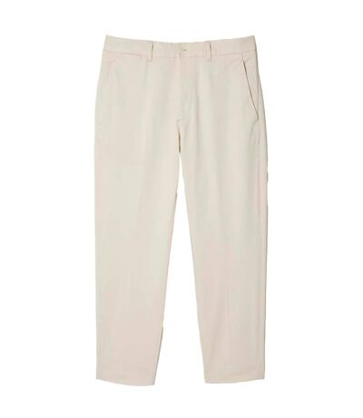 Chino homme crème Lacoste