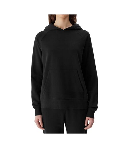 Sweat À Capuche F0955 Femme Noir 4F