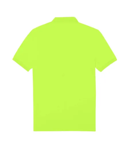 Womens/ladies My Eco Polo Shirt Acid Lime B&C