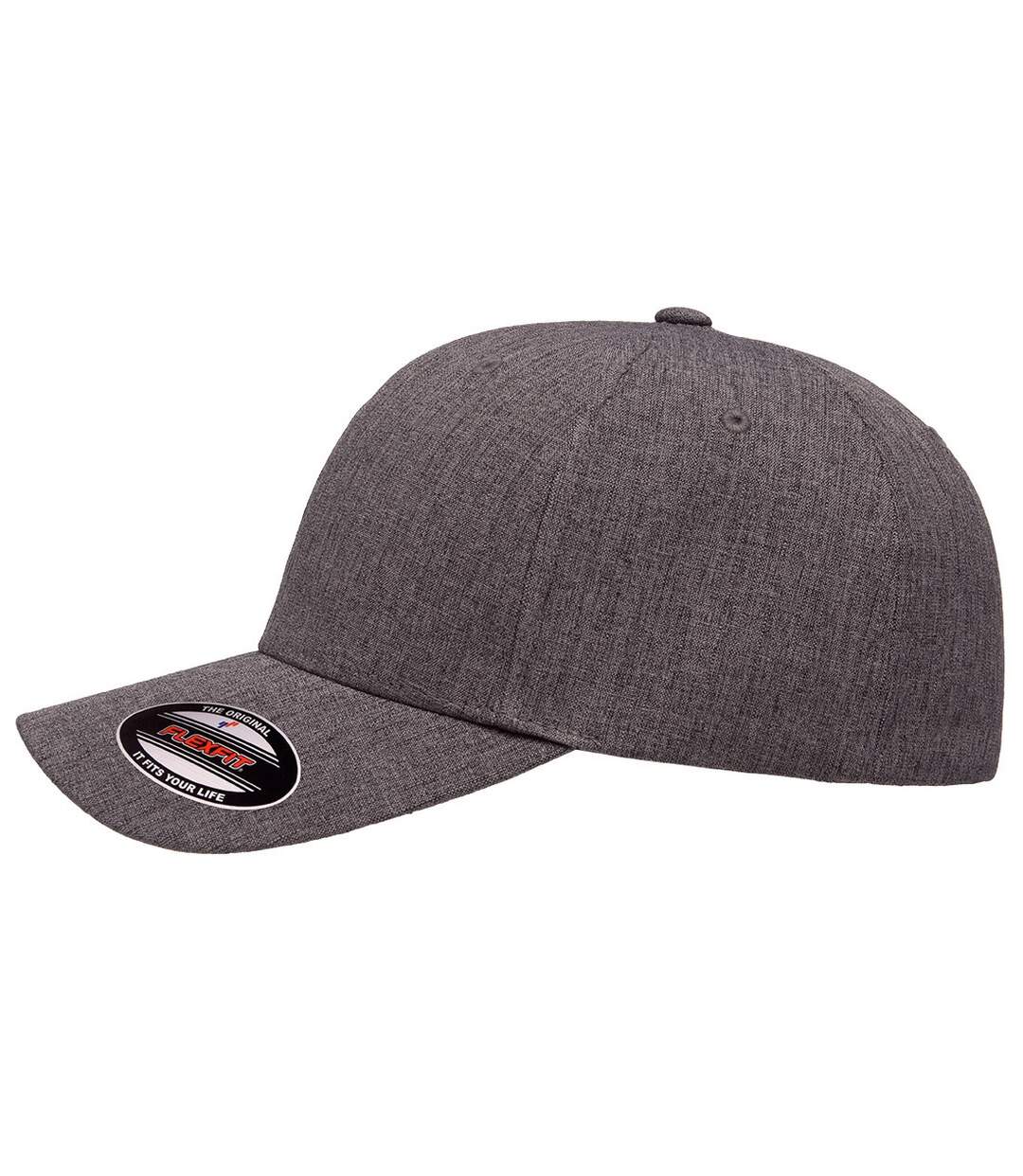 Casquette heatherlight adulte gris foncé Flexfit