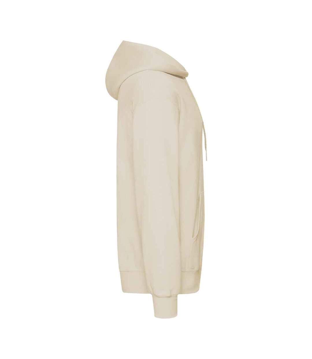 Sweat À Capuche Classic Adulte Beige Pâle Fruit Of The Loom-3