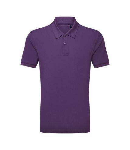 Polo glacier tech homme violet Asquith & Fox Asquith & Fox