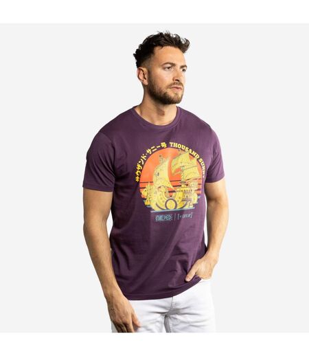 T-shirt homme regular fit avec print One Piece Sunny Capslab