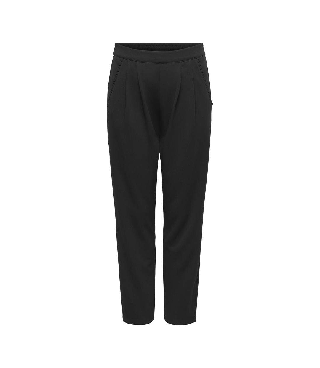Pantalon fluide noir femme jdy life ancle-1
