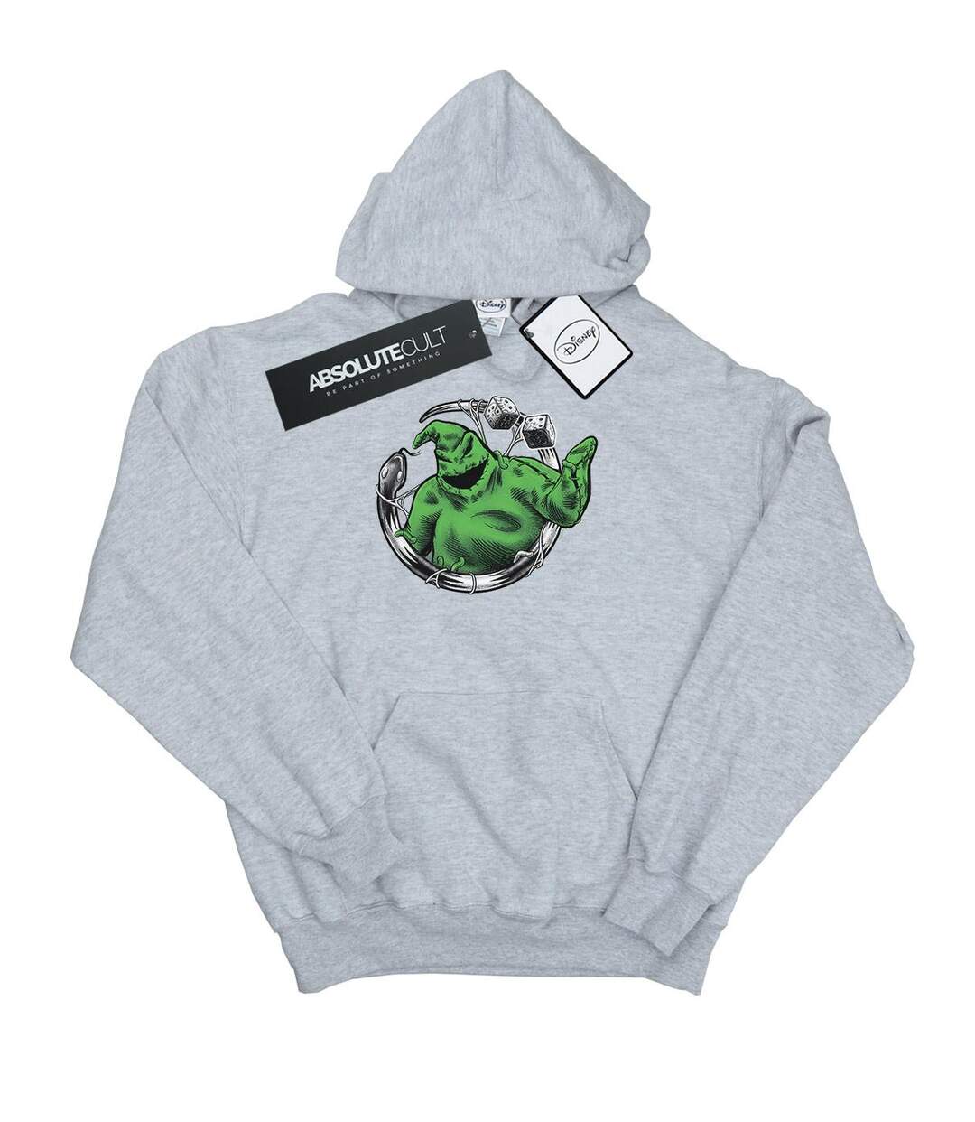 Disney Sweat à capuche Nightmare Before Christmas Roll The Dice Femme/Femme (Gris sportif) - UTBI12272-1