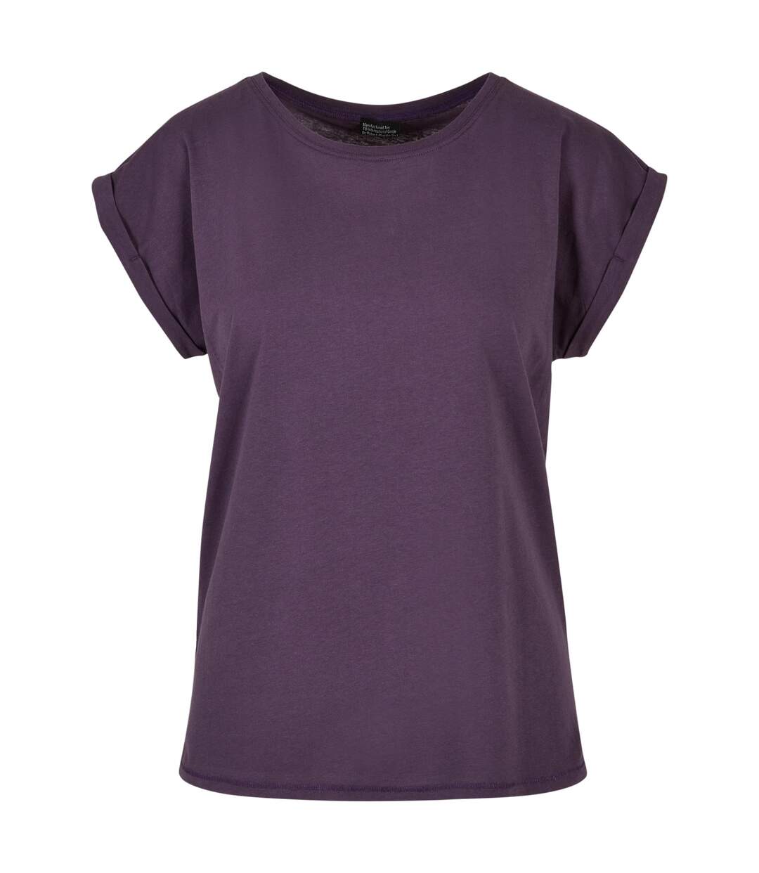 T-shirt femme violet foncé Build Your Brand