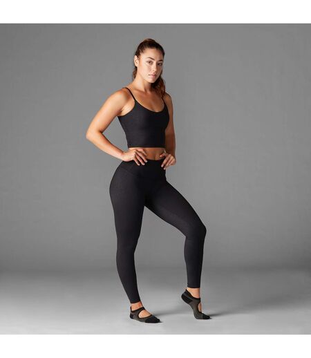 Brassière De Sport Femme Anthracite Tavi Noir