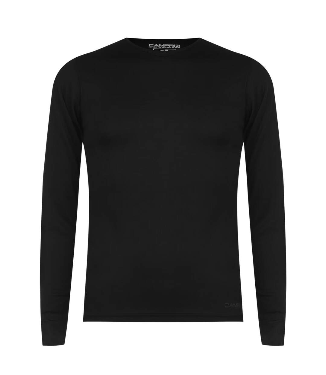 Haut Thermique Manches Longues Homme Noir Campri-1