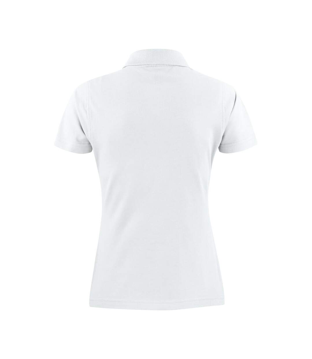 Polo surf femme blanc Printer-2