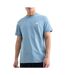 Lot de 2 t-shirts gris/bleu homme calvin klein jeans ss badge-2