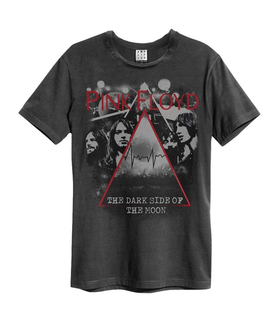 T-shirt Pyramid Faces Adulte Charbon Amplified-1