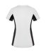 T-shirt shanghai femme blanc / anthracite Roly