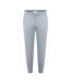 Pantalon De Jogging Motif/style Uni Homme Gris Chiné Chiné Firetrap-1