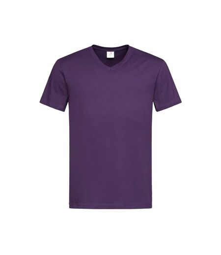 Stedman - T-shirt col V - Homme (Violet foncé) - UTAB276