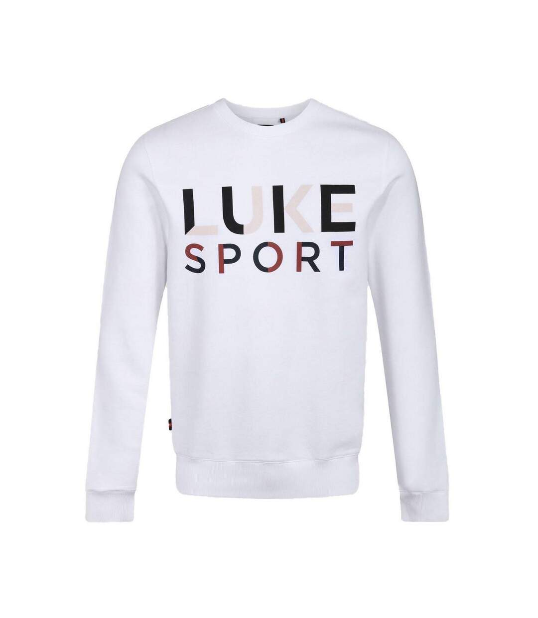 Sweat Motif/style Lettrage Homme Blanc Noir Luke-1