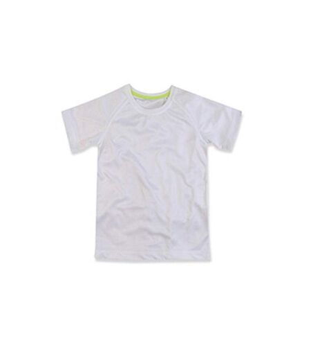 T-shirt Raglan Enfants Blanc Stedman