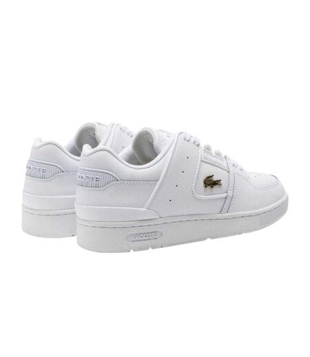 Baskets Court Cage Homme Or Blanc Lacoste