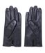 Mens Gioli Lambs Leather Gloves Dark Blue Boss-2