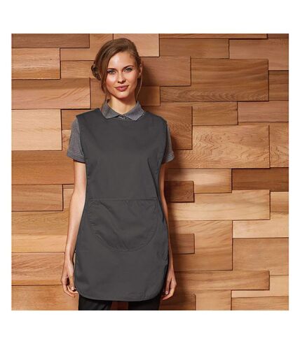 Premier Ladies/Womens Pocket Tabard/Workwear (Dark Gray) (3XL) - UTRW1078