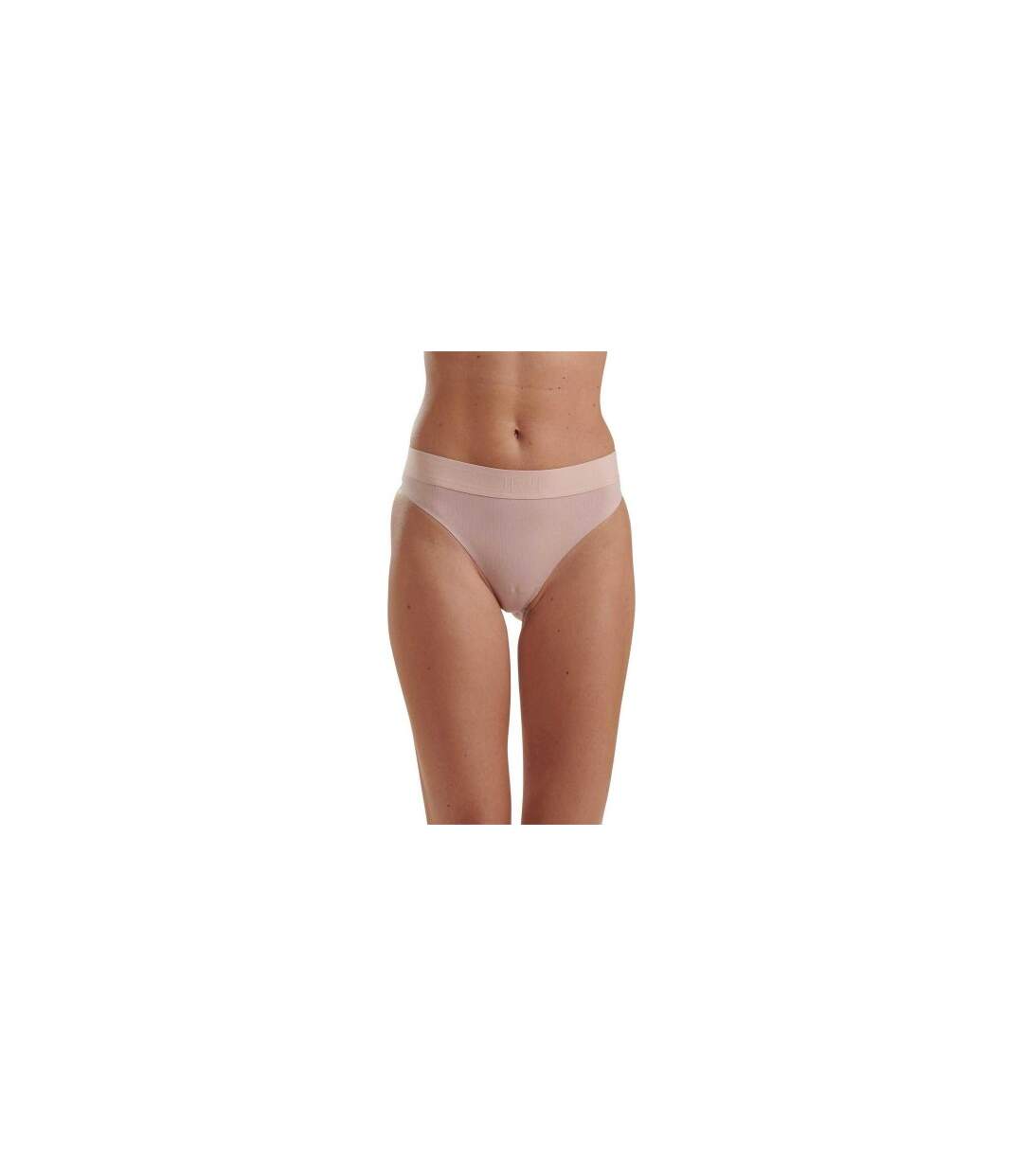 String Femme Rose Poudré Wolford-1
