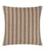 Strata woven stripe cushion cover 45cm x 45cm natural Yard