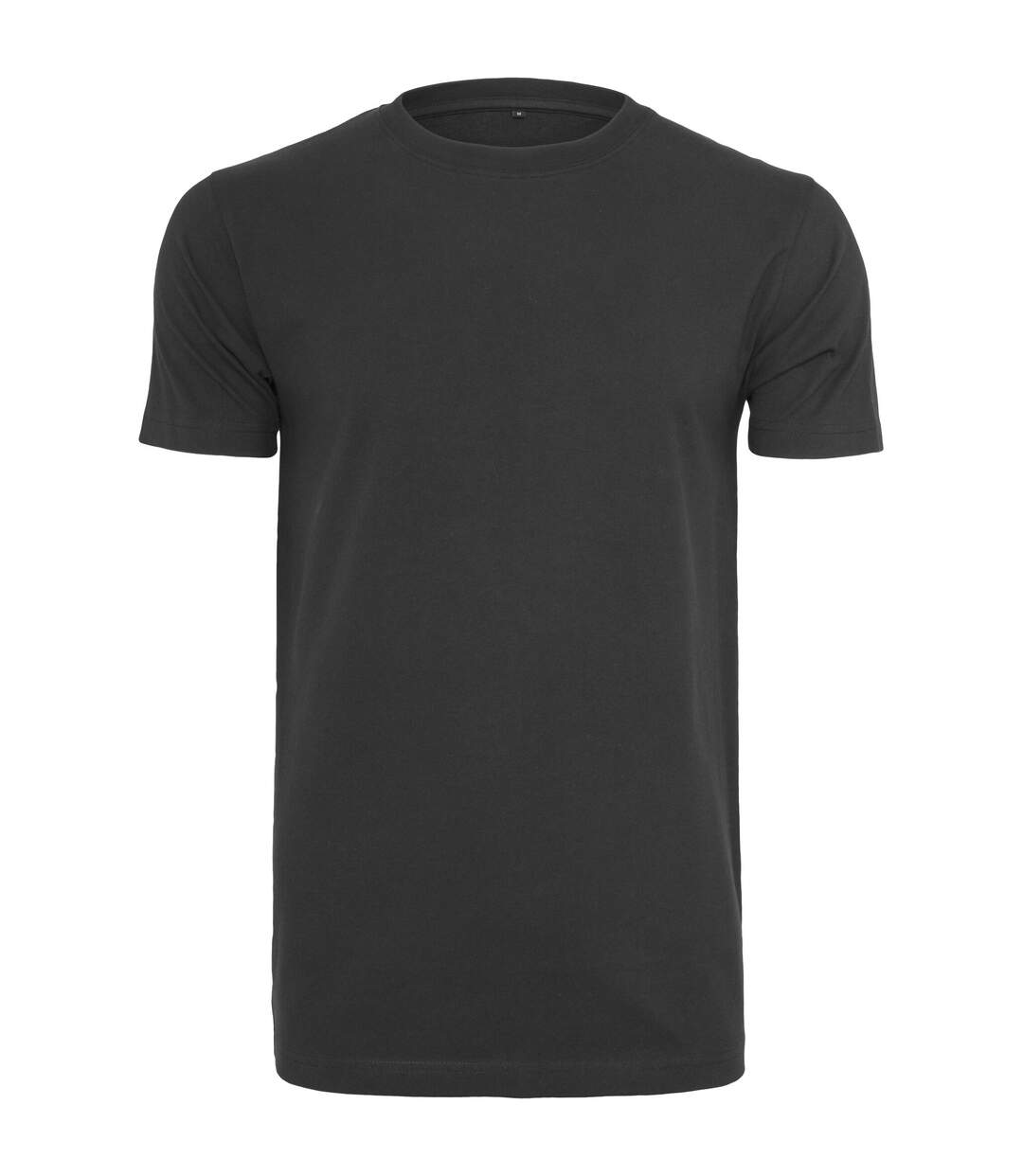 T-shirt à col rond homme noir Build your Brand-1