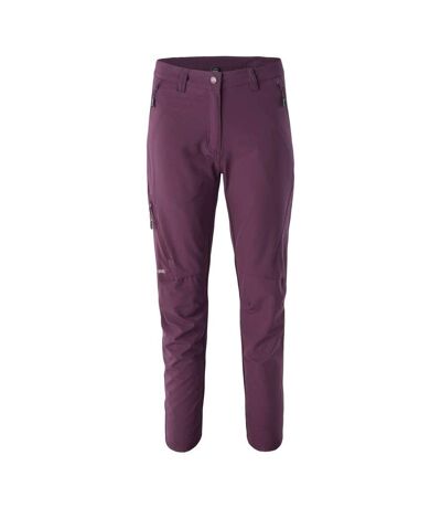 Elbrus - Pantalon de randonnée CECILIA - Femme (Violet foncé) - UTIG1471