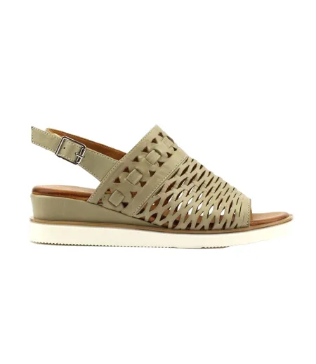 Sandales Hailey Femme Vert Kaki Lunar