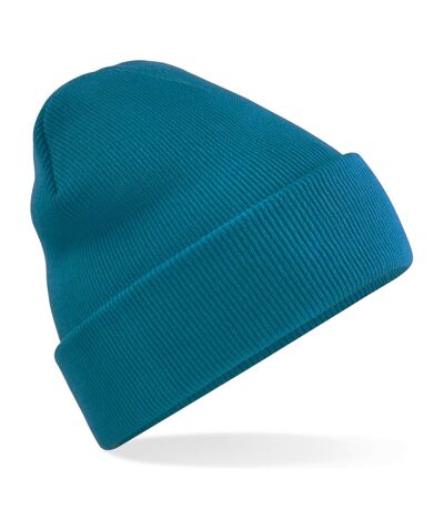 Beechfield Soft Feel Knitted Winter Hat (Teal) - UTRW210