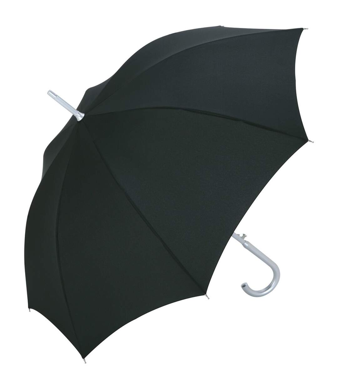 Parapluie standard automatique canne aluminium - 7850 - noir-1