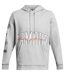 Sweat À Capuche Motif/style Imprimé Sur Manche Essential Homme Gris Givré Under Armour-2
