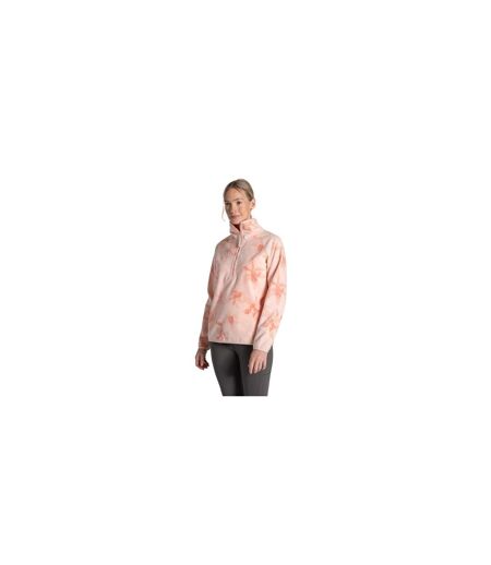 Haut Polaire Motif/style National Trust Reedmace Femme Beige Craghoppers
