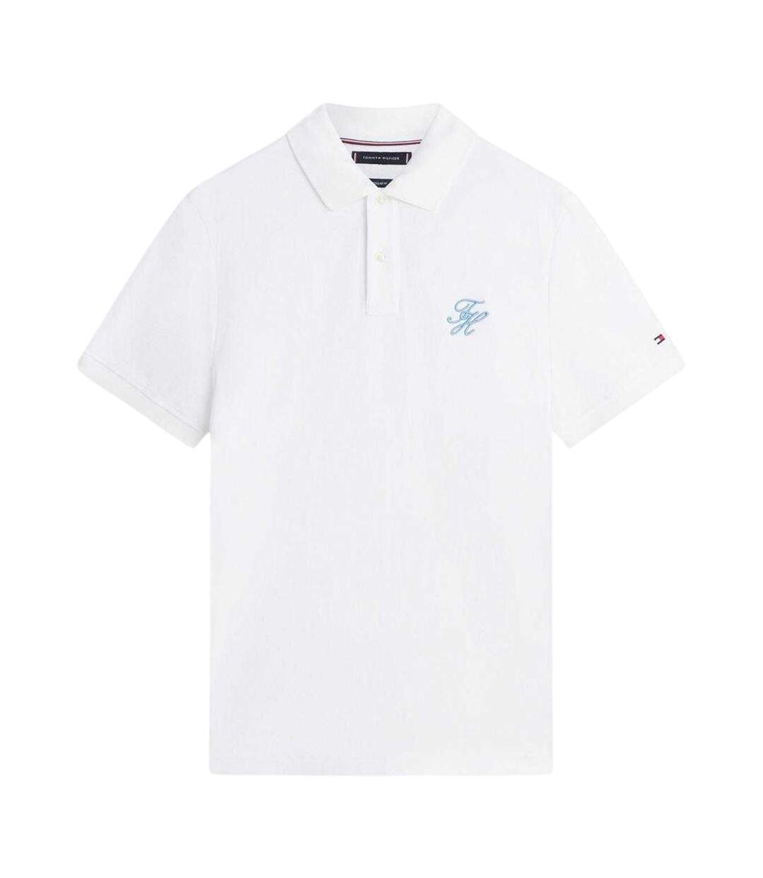 Polo Homme Blanc Tommy Hilfiger-2