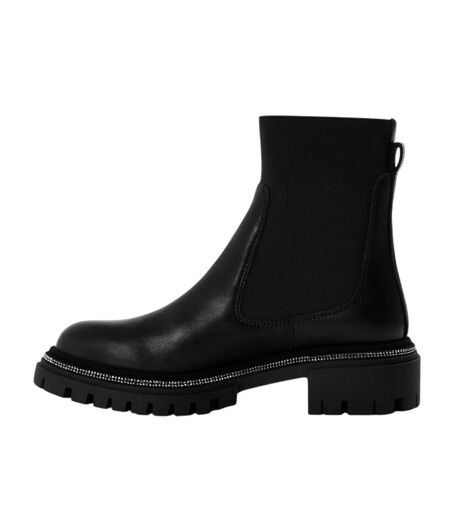 Bottines Offline Femme Noir Steve Madden