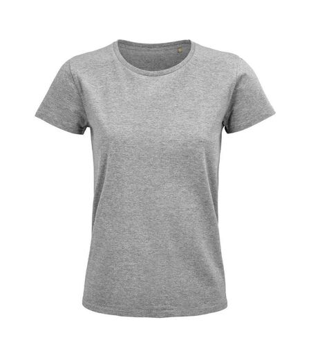SOLS Womens/Ladies Pioneer T-Shirt (Grey Marl)