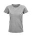 SOLS Womens/Ladies Pioneer T-Shirt (Grey Marl)