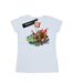 Disney T-shirt en coton Womens/Ladies Wreck It Ralph Race Skull (Blanc) - UTBI44926-1